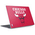 NBA Chicago Bulls Red Distressed Surface Laptop 2 Skin